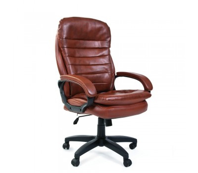 Кресло руководителя CHAIRMAN 795LT, экокожа, коричневое