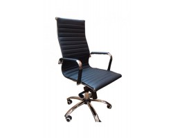 Кресло руководителя Everprof Rio M Кожа Черный