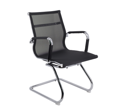 Кресло для посетителей Everprof Opera CF Сетка Черный