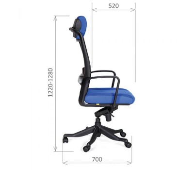 Кресло  офисное CHAIRMAN 283 черное