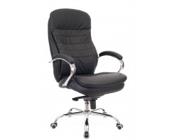 Кресло руководителя Everprof Valencia M экокожа черный-foto2