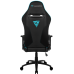 Кресло компьютерное игровое ThunderX3 BC5 Black-Cyan AIR