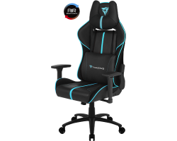 Кресло компьютерное игровое ThunderX3 BC5 Black-Cyan AIR