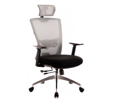 Кресло руководителя Everprof Polo S сетка серый