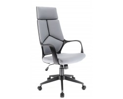 Кресло руководителя Everprof Trio Black T ткань серый-foto2