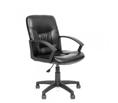 Кресло оператора CHAIRMAN 651 черное, экокожа