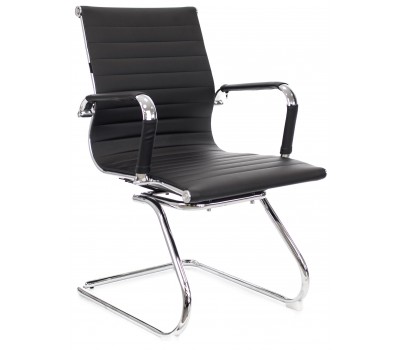 Кресло офисное Everprof Leo CF экокожа черный