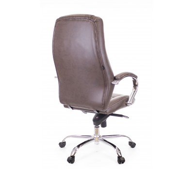 Кресло руководителя Everprof Kron M экокожа коричневый