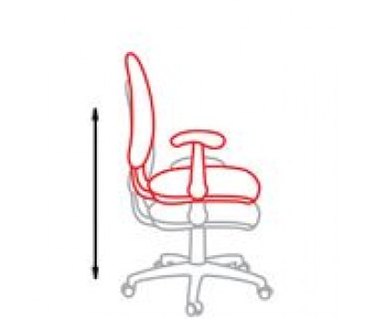 Кресло кожаное для руководителя  CHAIRMAN 411 черное