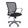 Кресло офисное CHAIRMAN 698 grey черное