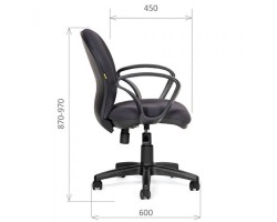 Кресло офисное CHAIRMAN CH 684  зеленое, ткань JP-foto2