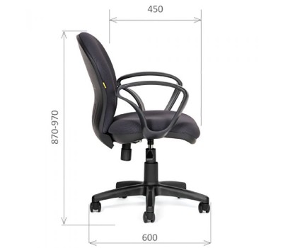 Кресло офисное CHAIRMAN CH 684  зеленое, ткань JP