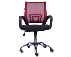 Кресло офисное Everprof EP 696 сетка красный-foto3