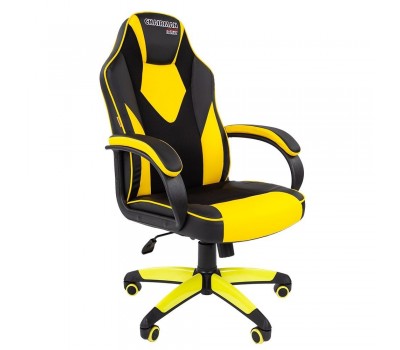 Кресло CHAIRMAN Game 17 черно/желтое