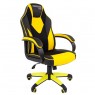 Кресло CHAIRMAN Game 17 черно/желтое