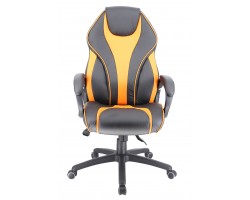 Кресло геймерское Everprof Wing Экокожа Оранжевый-foto2