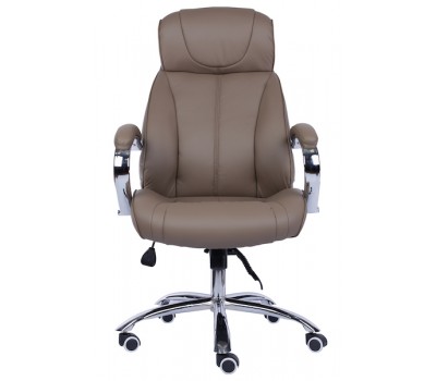 Кресло руководителя Everprof Forum TM Экокожа Бежевый