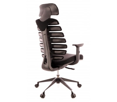 Кресло офисное Everprof Ergo Black ткань черный