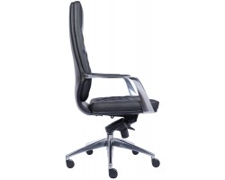 Кресло руководителя Everprof Roma Кожа Черный-foto2