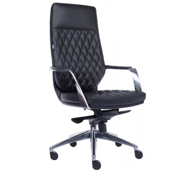 Кресло руководителя Everprof Roma Кожа Черный