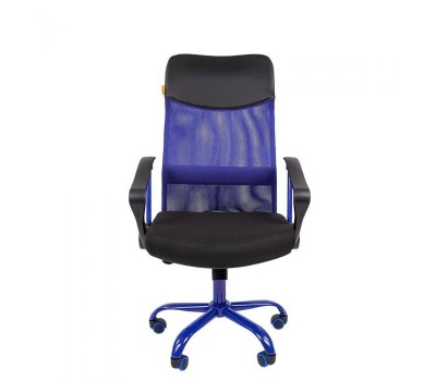 Кресло для руководителя CHAIRMAN 610 Cmet, синее