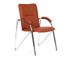 Кресло для посетителя CHAIRMAN 850 коричневое