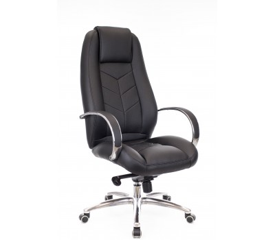 Кресло руководителя Everprof Drift Full AL M экокожа черный