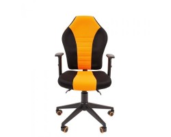 Кресло  CHAIRMAN Game 8, черно/оранжевое-foto3