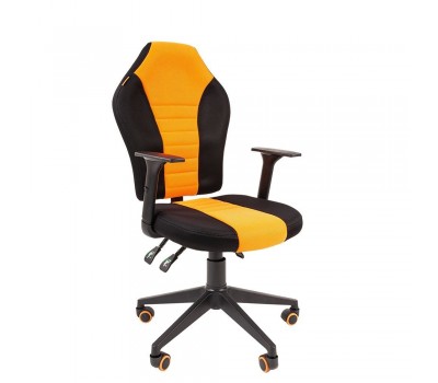 Кресло  CHAIRMAN Game 8, черно/оранжевое