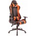 Геймерское кресло Everprof Lotus S2 экокожа оранжевый