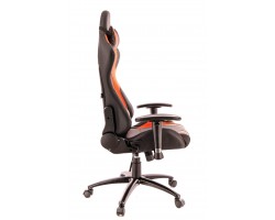 Геймерское кресло Everprof Lotus S2 экокожа оранжевый-foto3