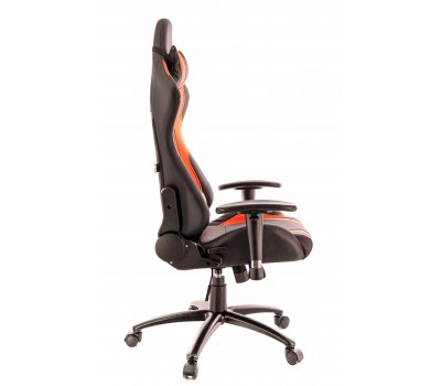 Геймерское кресло Everprof Lotus S2 экокожа оранжевый Геймерское кресло Everprof Lotus S2 экокожа оранжевый