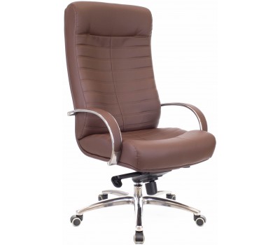 Кресло руководителя Everprof Orion AL M экокожа коричневый Кресло руководителя Everprof Orion AL M экокожа коричневый