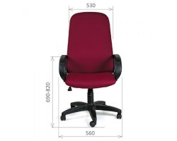 Кресло руководителя CHAIRMAN 279 серое, ткань JP-foto2