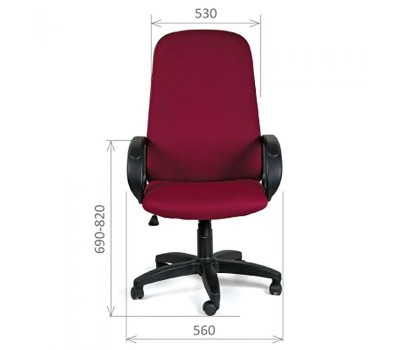 Кресло руководителя CHAIRMAN 279 серое, ткань JP