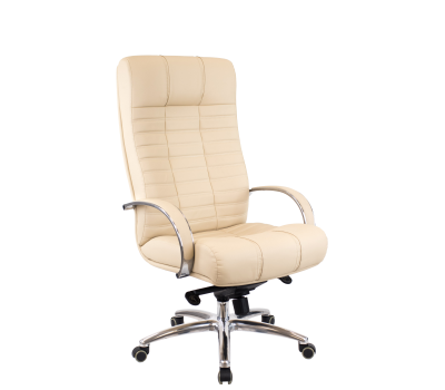 Кресло руководителя Everprof Atlant AL M кожа бежевый