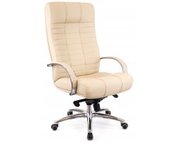 Кресло руководителя Everprof Atlant AL M кожа бежевый Кресло руководителя Everprof Atlant AL M кожа бежевый
