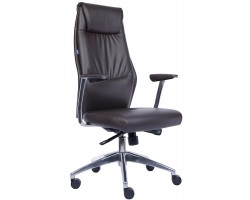 Кресло руководителя Everprof London Экокожа Коричневый