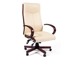 Кресло  для руководителя CHAIRMAN 411 бежевое