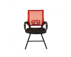 Кресло для посетителя CHAIRMAN 696V красное-foto3