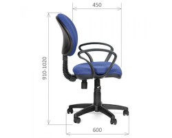 Кресло офисное CHAIRMAN CH 682 серое-foto2