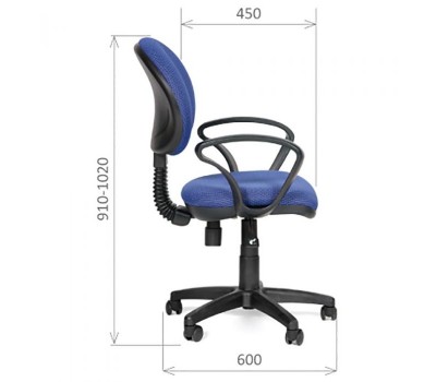 Кресло офисное CHAIRMAN CH 682 серое