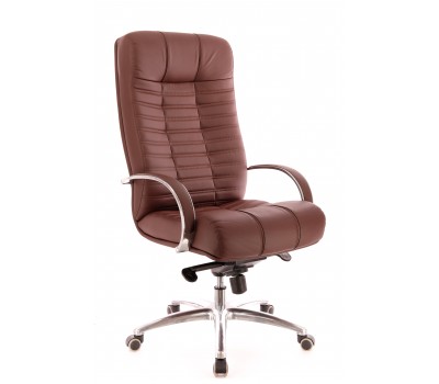 Кресло руководителя Everprof Atlant AL M Кожа Коричневый