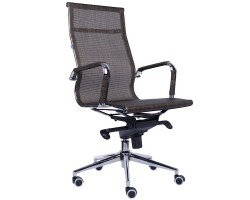 Кресло руководителя Everprof Opera M Сетка Коричневый