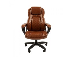 Кресло руководителя Chairman 432 коричневое, экокожа-foto3