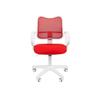 Кресло офисное CHAIRMAN 450 LT White красное