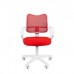 Кресло офисное CHAIRMAN 450 LT White красное