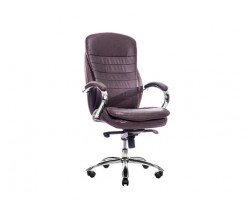 Кресло руководителя Everprof Valencia M Кожа Коричневый
