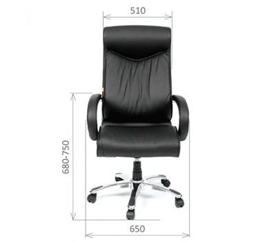 Кресло руководителя CHAIRMAN 420 коричневое