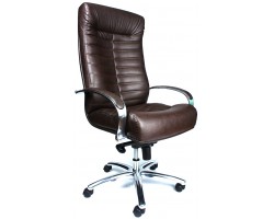 Кресло руководителя Everprof Orion AL M кожа коричневый